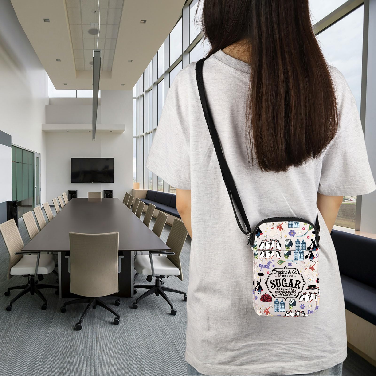 TGBJE Mary Inspired Crossbody Bag Mary Fans Gift Mary Musical Merchandise Musical Film Gift Mary Movie Fans Messenger Bag (Sugar 1964 CB)