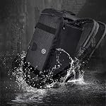 Bosidu Sac de gym pour hommes & Femmes imperméable Sac de sport Voyage Sacs en duffel avec poche humide & Compartiment de chaussures 40L (Noir)