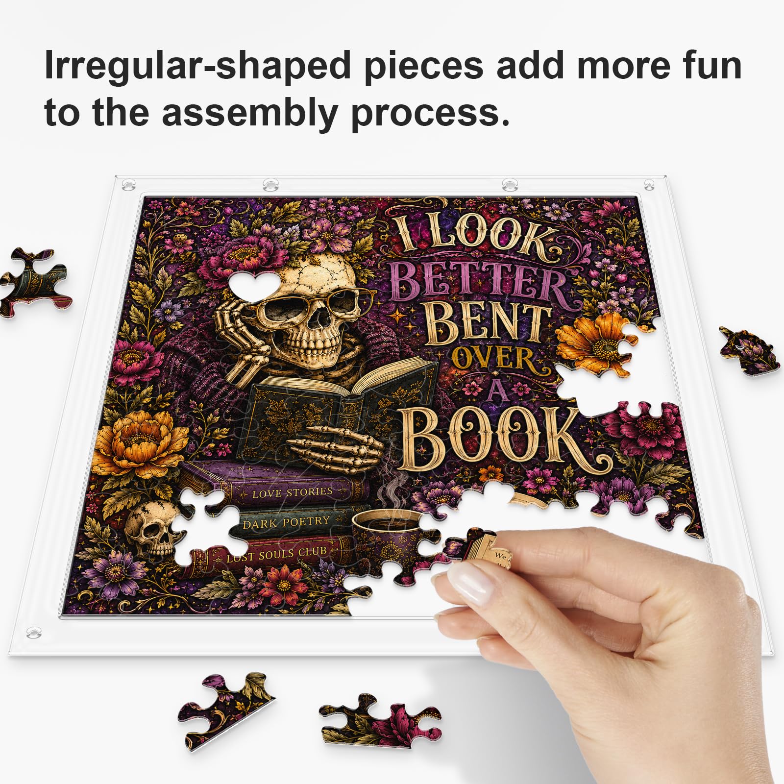 Acryl Puzzle Sonnenfänger, Buch Sonnenfänger Puzzles für Erwachsene