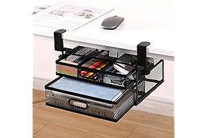 Sliding Drawer Organizer For Under Desk