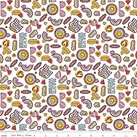 Vista 7 de Riley Blake Colección de mercancía con temática de Barbie, incluyendo apiladores de 5 pulgadas, Rolies, paneles y más (panel Barbie Girl Dream House)