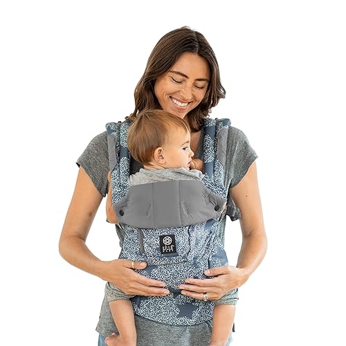 LÍLLÉbaby Portabebés ergonómico 6 en 1 para bebés con soporte lumbar (7-45 libras), uso de bebé de 360 grados, orientado hacia adentro y hacia
