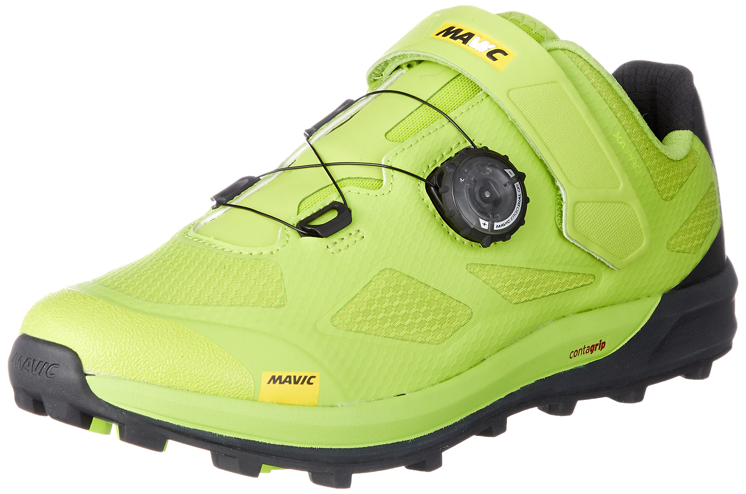 Mavic XA Pro Cycling Shoe - Men's Lime Green/Pirate Black/Safety Yellow, US 9.0/UK 8.5