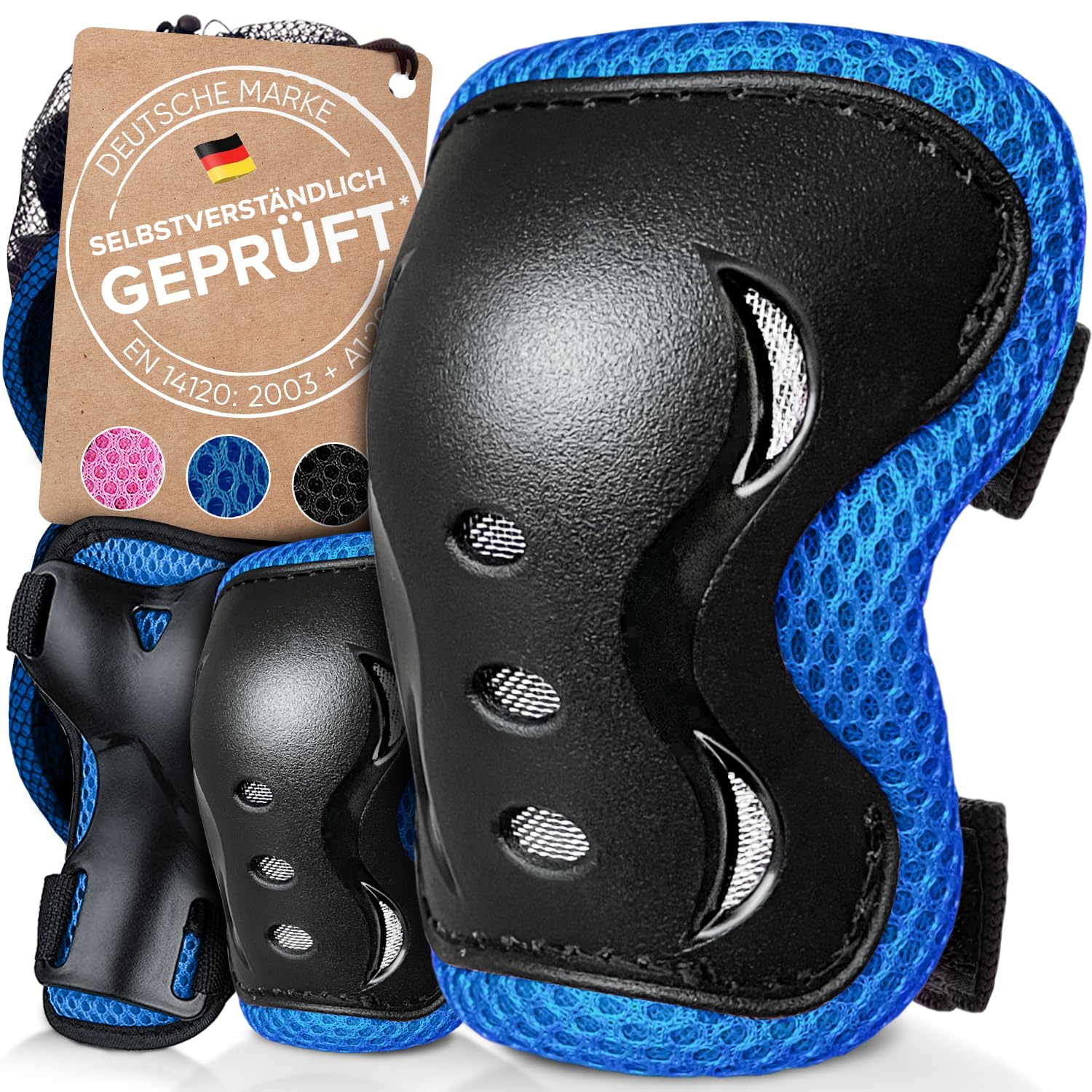 Knieschoner Kinder Schoner Inliner Kinder Knieschützer Inliner Kinder Protektoren Set Schützer Inline Skates Kinder Protektoren Kinder Inliner Schoner Erwachsene Knieschützer Kinder