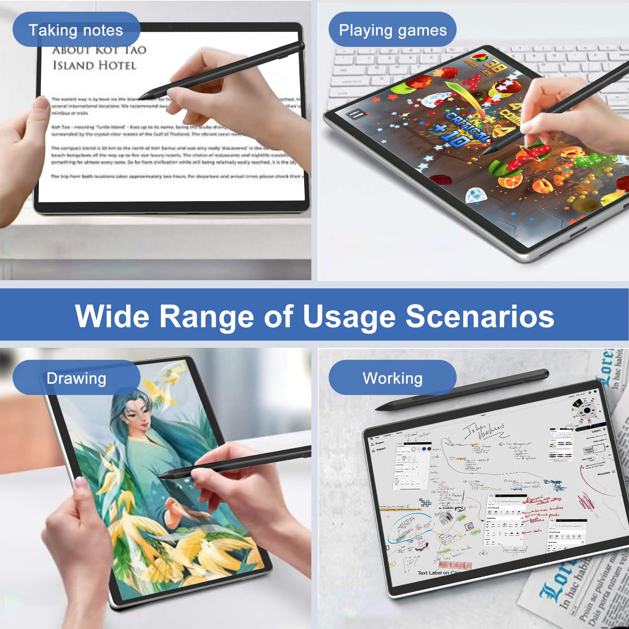 Surface Pro Pen Universal Active Stylus Pen For Microsoft Surface