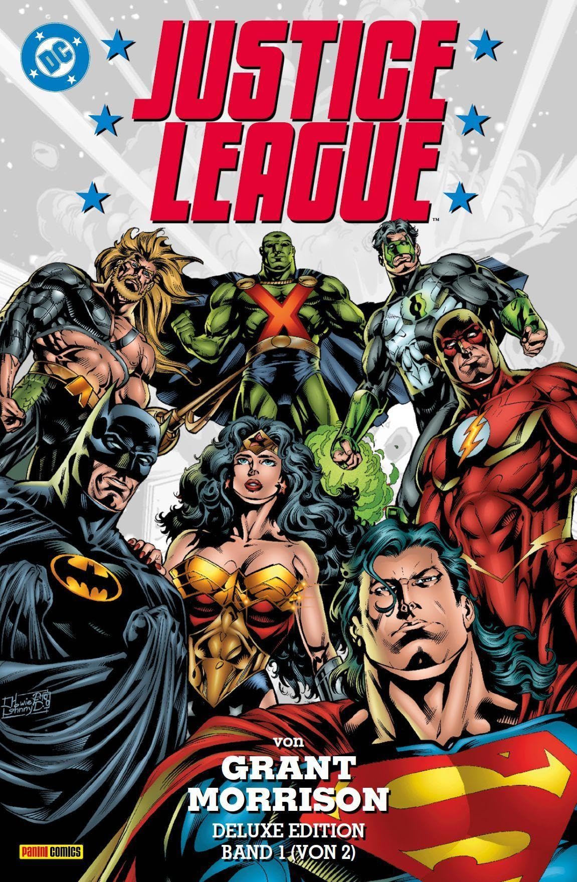 Justice League von Grant Morrison (Deluxe Edition): Bd. 1 (von 2)