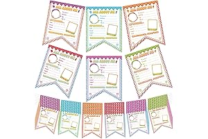 48Pcs All About Me Posters 2nd Grade | First Day of School...