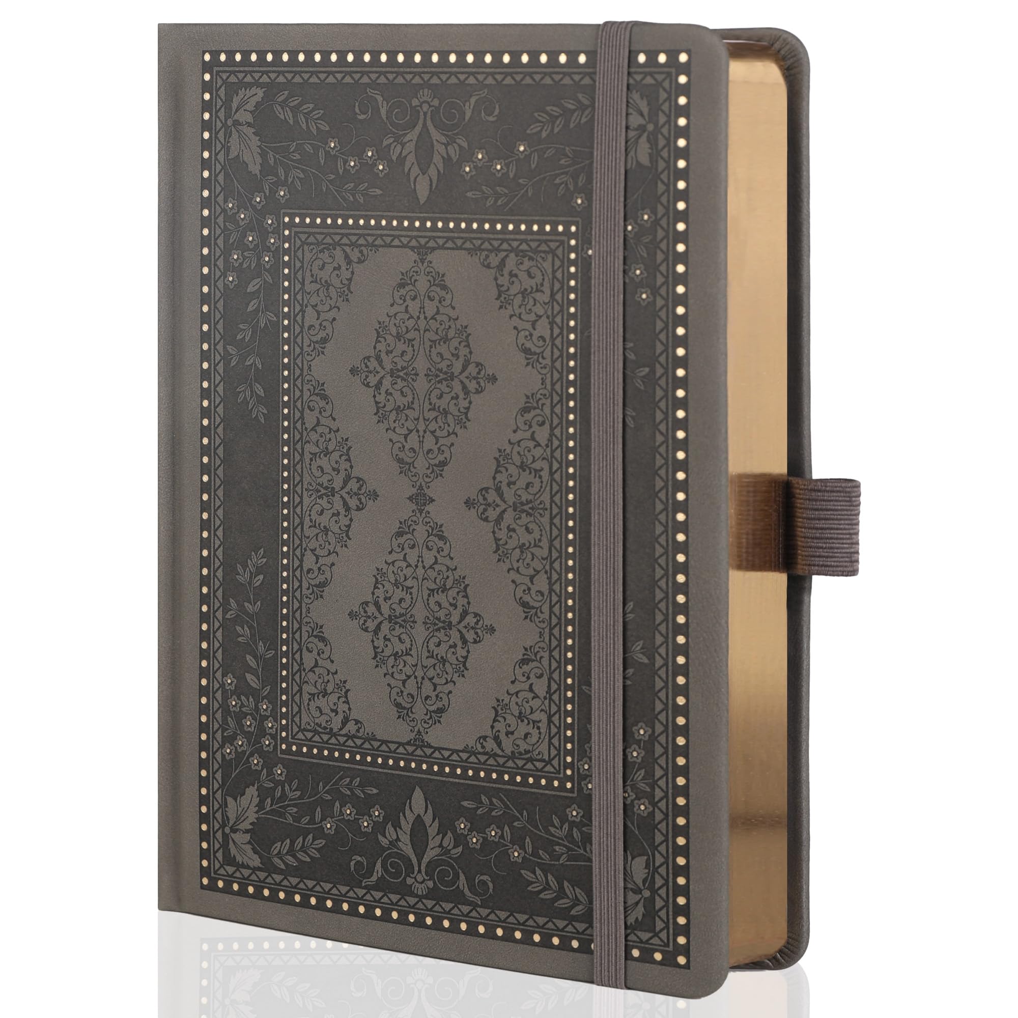 TIEFOSSI Dot Journals for Women Men, Dot Journals for Writing Women, 160gsm Thick Paper, 190 Numbered Pages, for Planner Organization