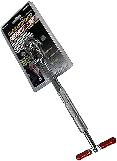 Sidewinder QUALCONNECT® Professional 3/8 inch Drive Reversing Ratchet Speedy Wrench w/Knurled Handle w/U.S. patent no.4907476