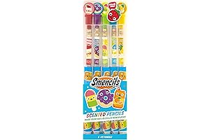 Scentco Graphite Smencils 5-Pack of HB #2 Scented Pencils