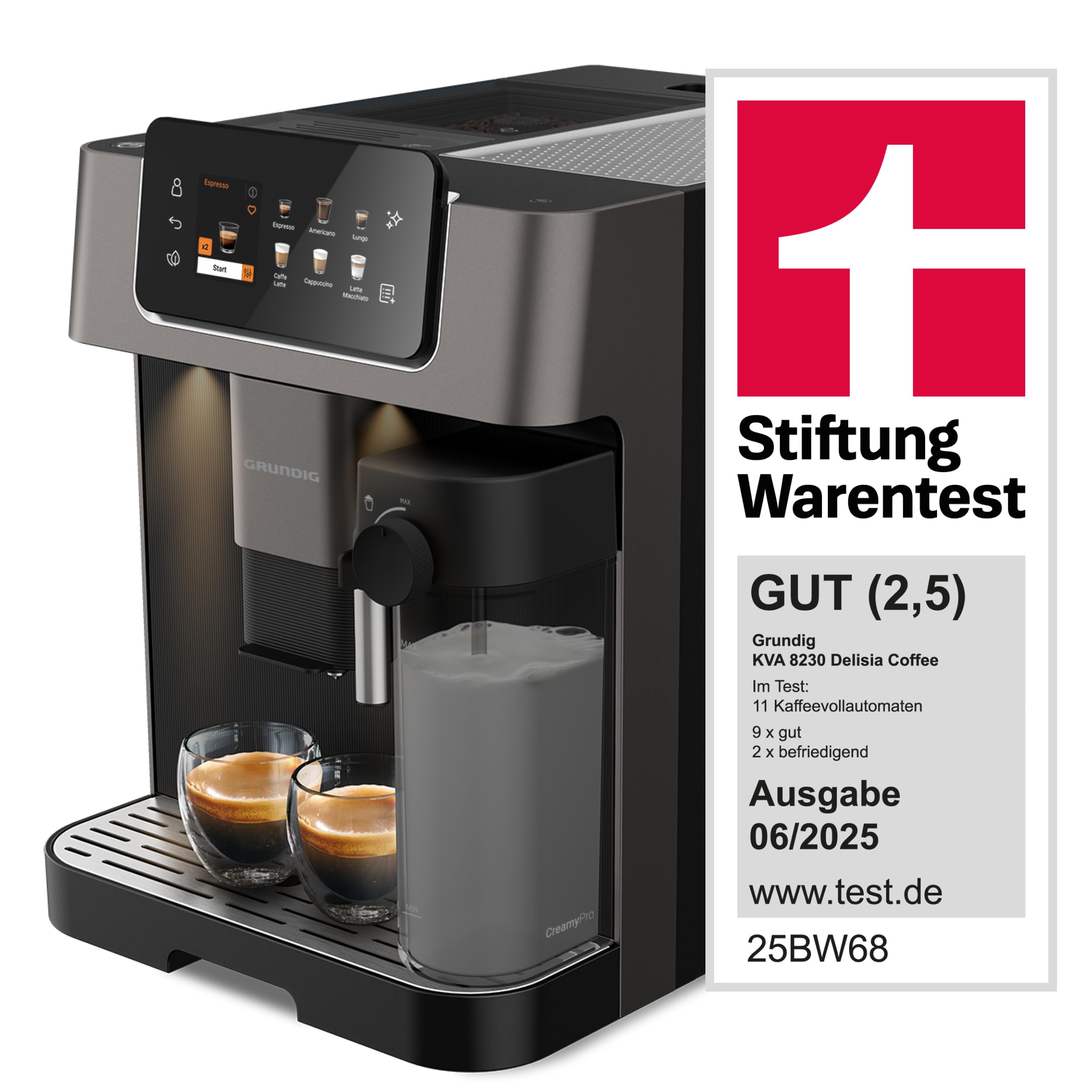 Grundig KVA 8230 Kaffeevollautomat – Bild 2