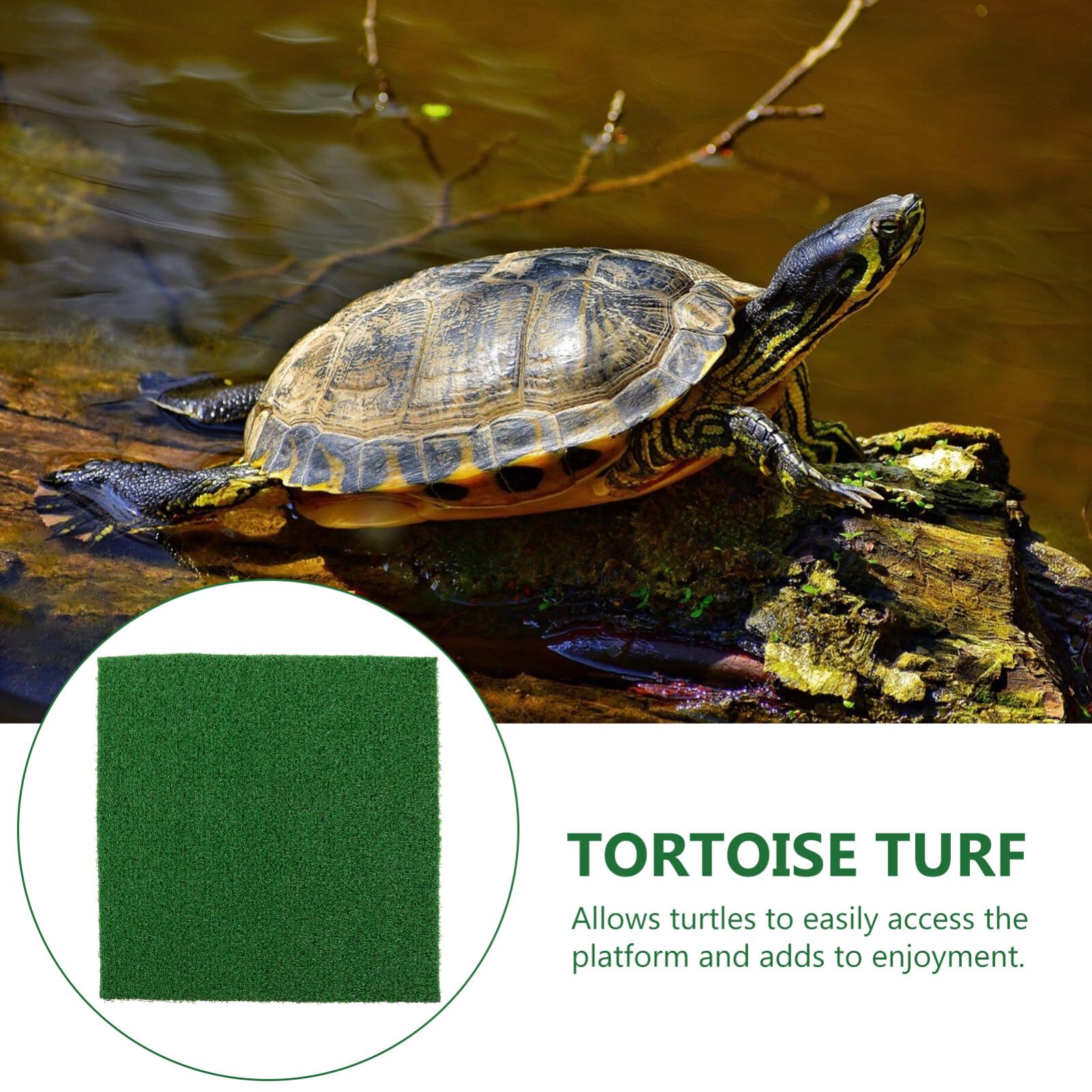 Tapis De Gazon Synthétique Pour Reptiles Et Aquariums - 80x40cm - Surface Douce, Antidérapante - Intérieur/Extérieur
