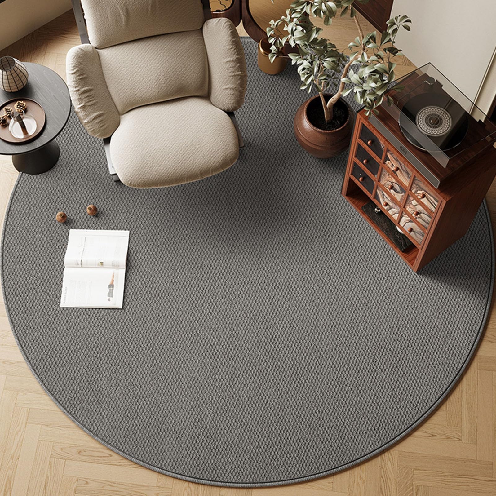 Tapis rond pour salon et chambre à coucher : créez un cocon chaleureux