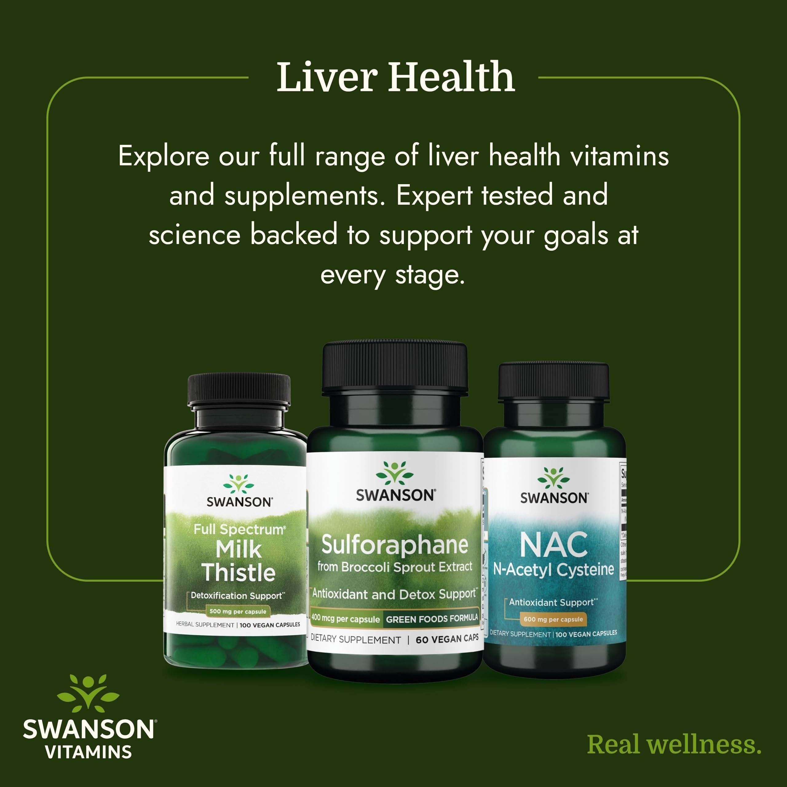 Swanson 0.4% Sulforaphane Supplement for Liver Support, Broccoli Sprouts — Amazon image 6