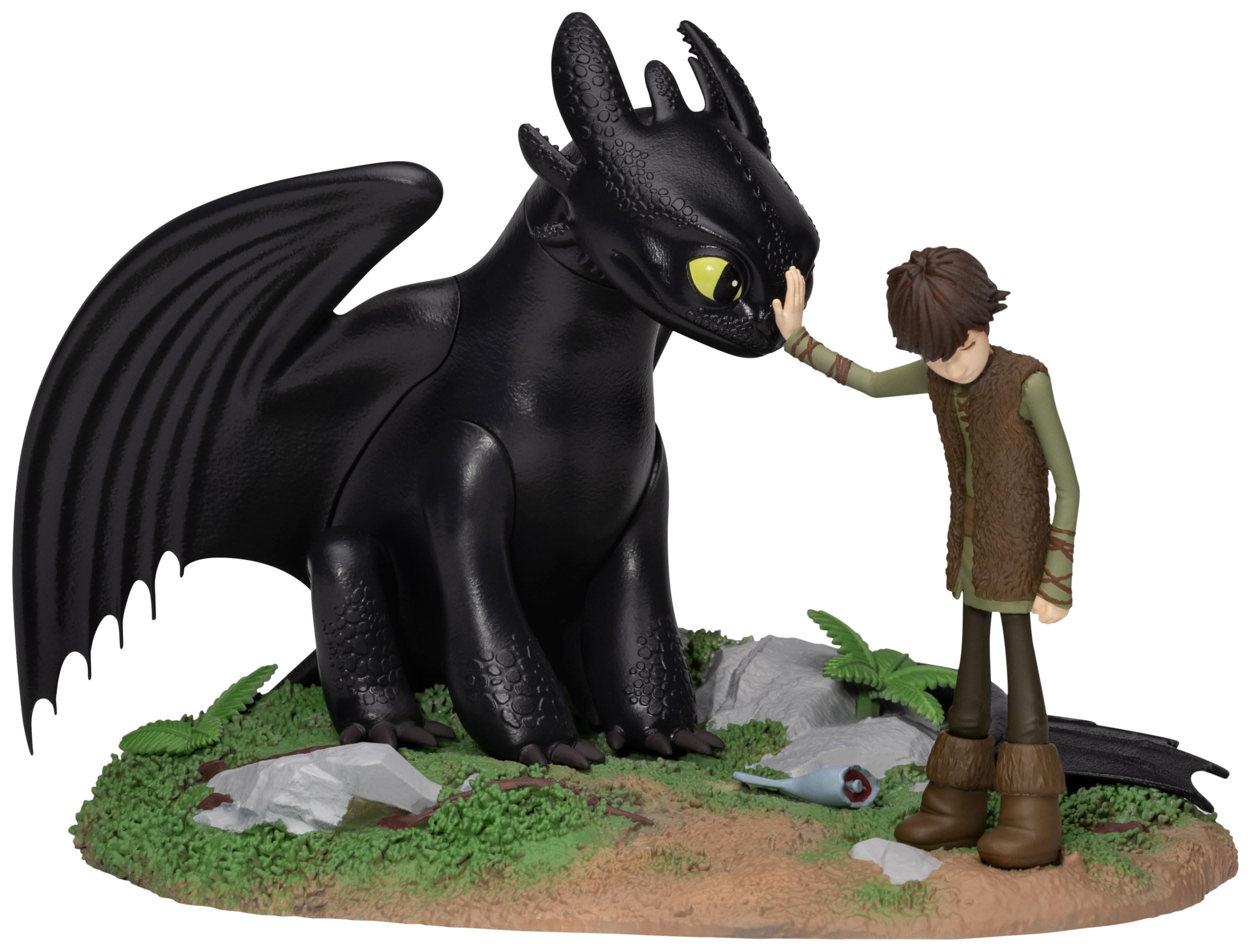 Beast Kingdom Drachenzähmen leicht gemacht - D-Stage - Ohnezahn & Schluckauf-Statue