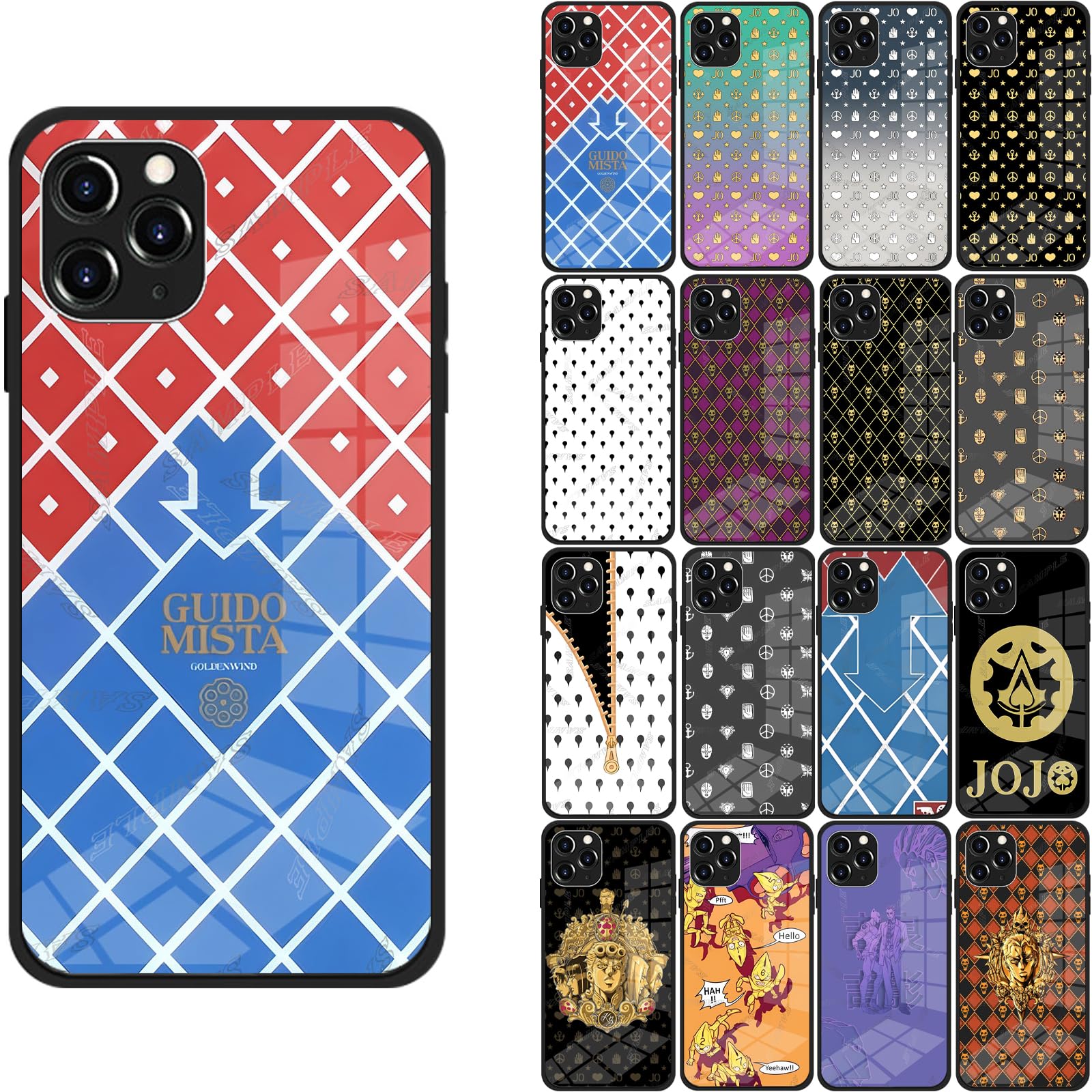 Amazon.co.jp: ジョジョ スマホケース iphone 17 全機種対応 携帯