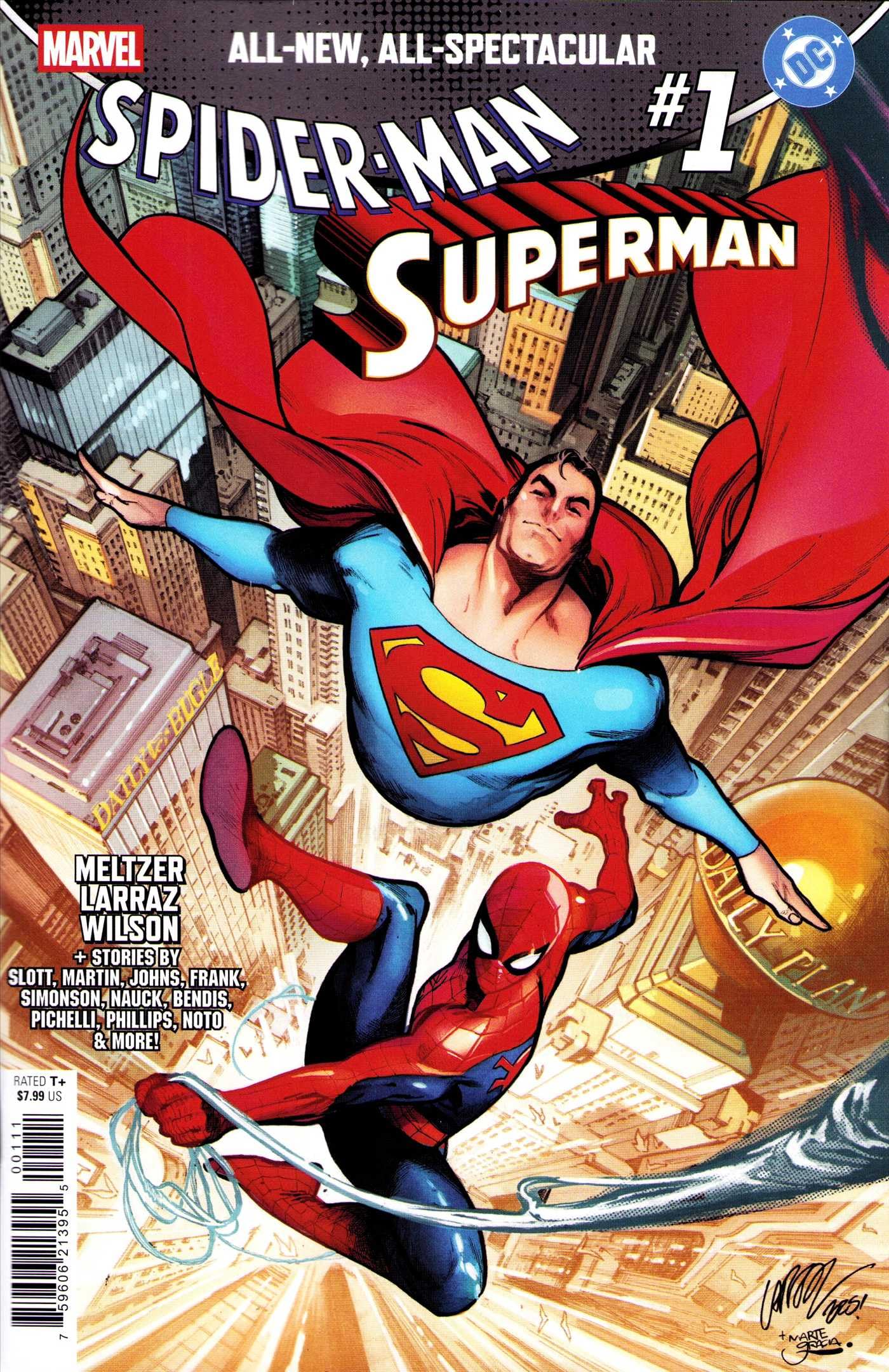 Amazon.com: Marvel/DC: Spider-Man/Superman #1 Marvel | Comic Book