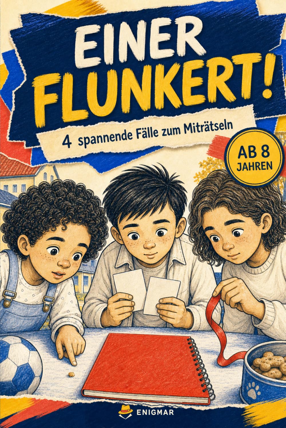 EINER FLUNKERT!: Vier spannende Fälle zum Miträtseln – Das interaktive Detektiv-Rätselbuch mit Logikrätseln für Kinder ab 8 Jahren (Die Mitmach-Detektivfälle)