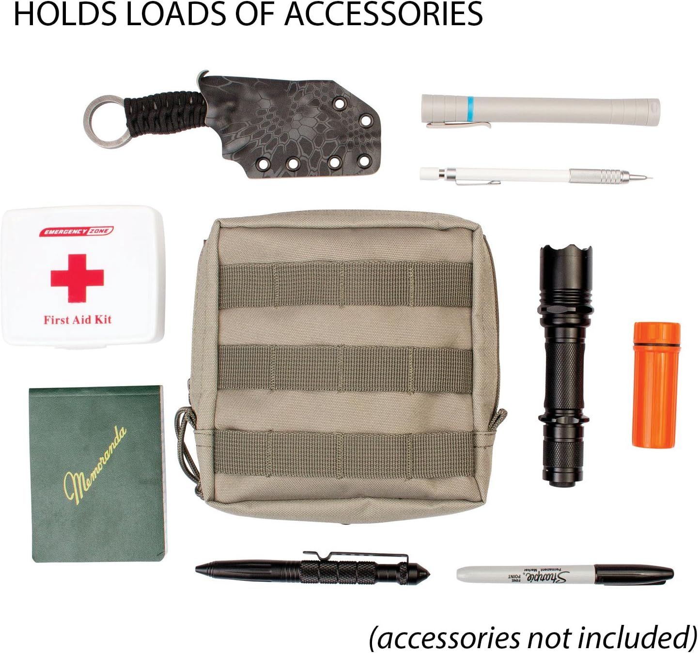 3V Gear Modular MOLLE Utility Pouch