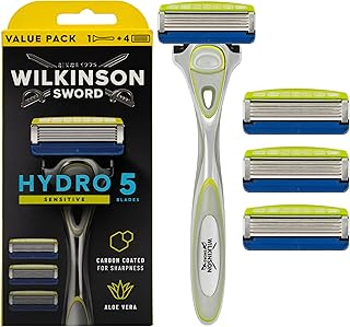 Maquinilla Wilkinson Hydro 5 con 4 recambios de 5 hojas