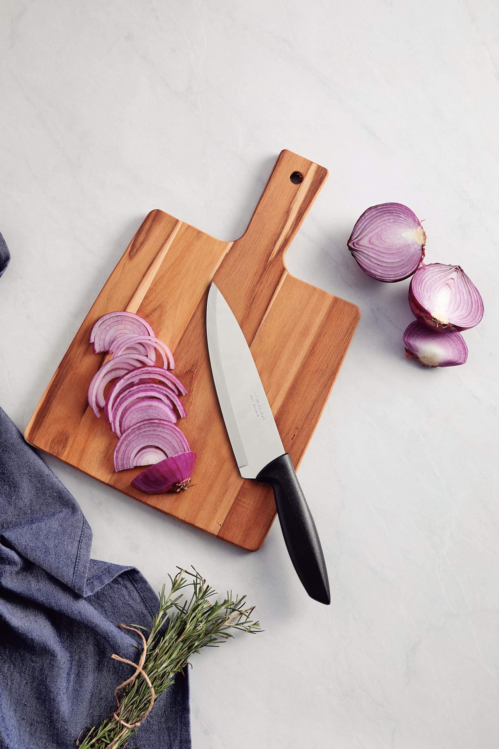 Tramontina Juego de Cuchillos Cocina Acero Inoxidable Plenus 4 Piezas