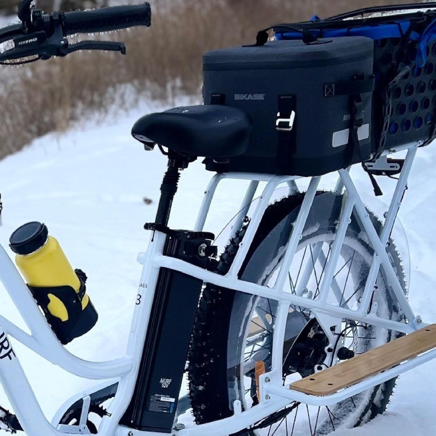 CoolKASE by BiKASE - Mountable Cooler for Your Bicycle Rear Rack, Motorcycle, ATV, or Kayak, Waterproof Travel Bag for Men and Women