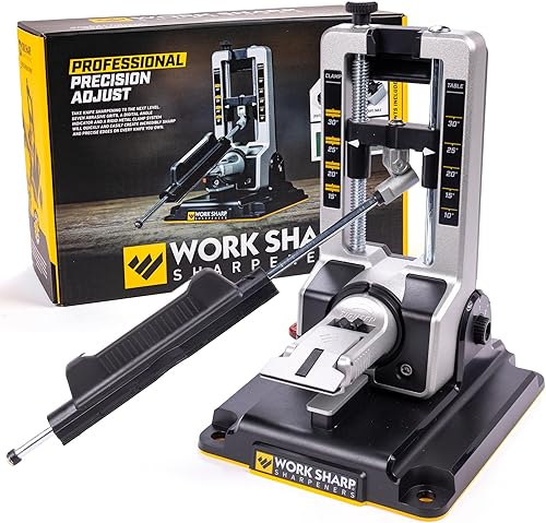 Work Sharp La precisión profesional ajusta la herramienta de los sacapuntas de cuchillo, sistema ajustable del cuchillo del ángulo completo que afila