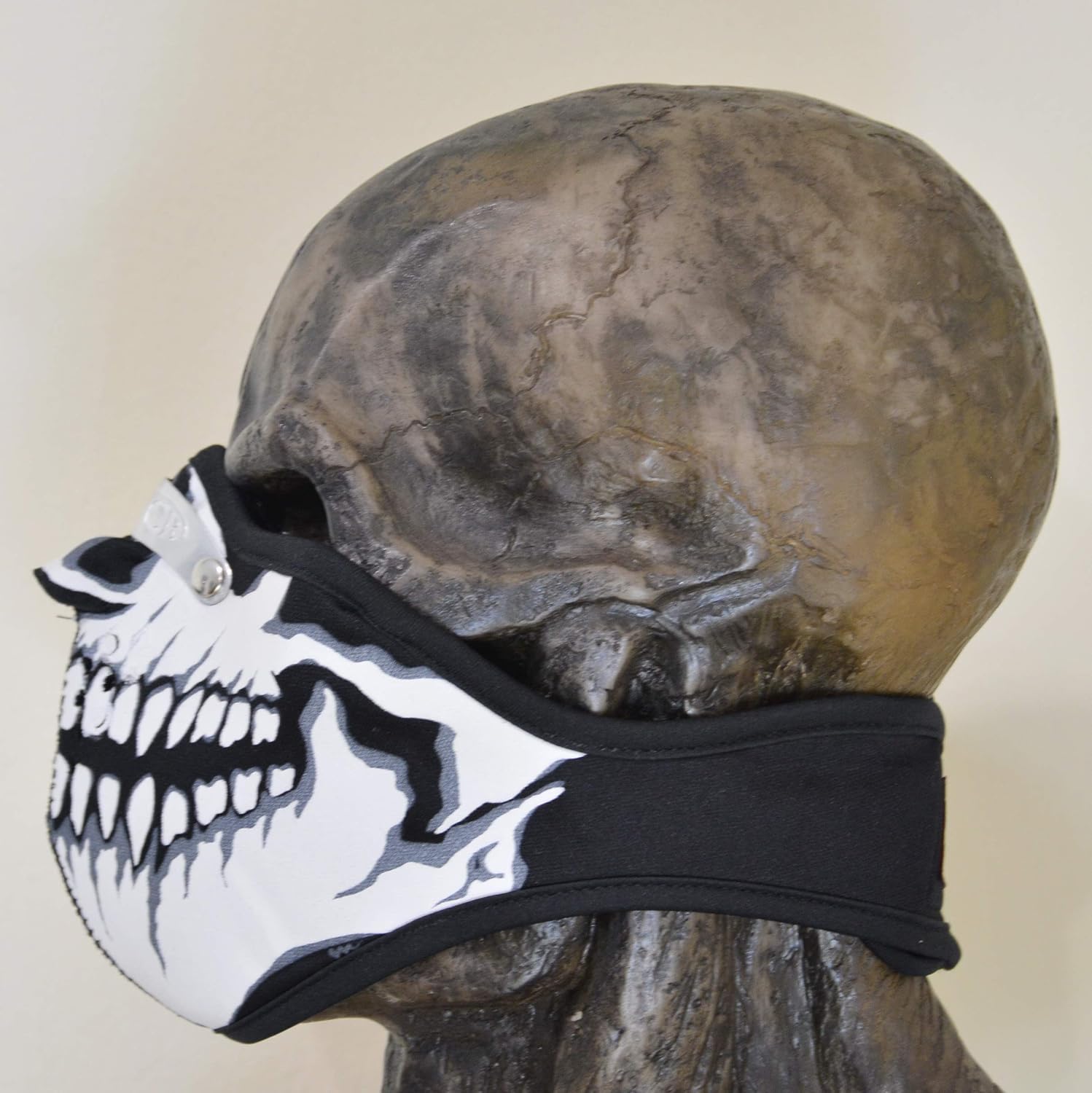 Skull Mask Men Paintball Motorcycle Biker Cycling Ski Snowboard Costume Halloween Black