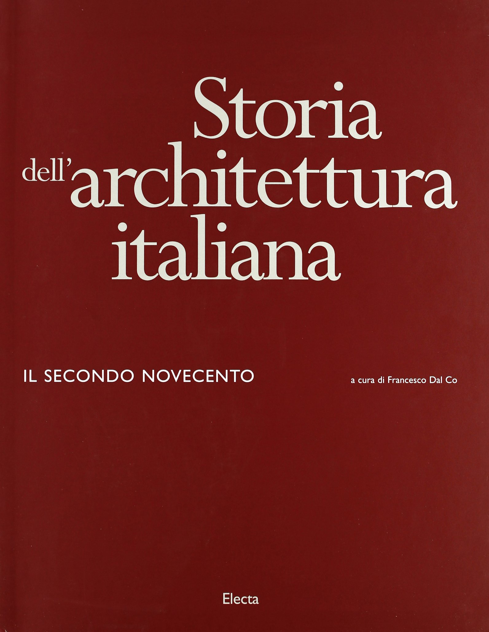 Storia Dell'Architettura Italiana Il Settecento lecture salon culture