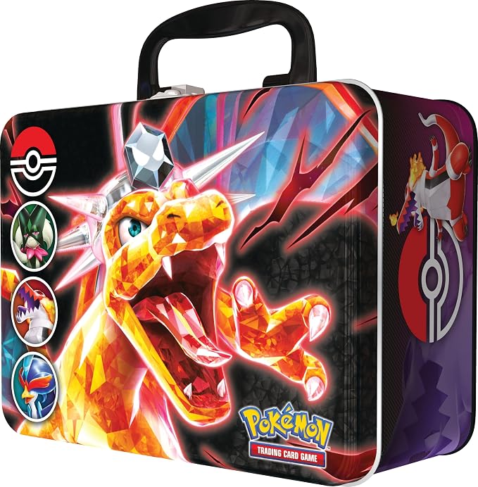 Pokémon TCG Collector Chest 2023 con cartas y boosters miniatura 3