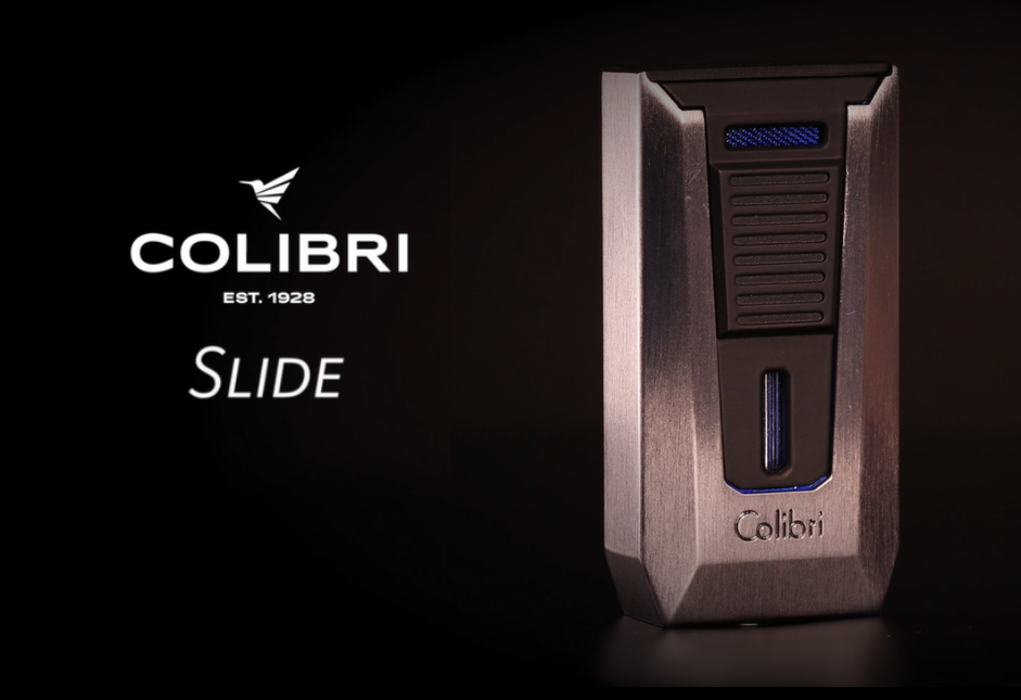 Encendedor Colibri Slide Double-Jet Verde miniatura 4