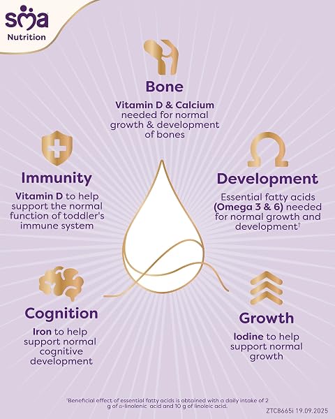 SMA PRO Growing-Up Baby Milk - 1-3 Years | Ready to Use Liquid Formula Milk 200 ml (Pack of 12) - 4