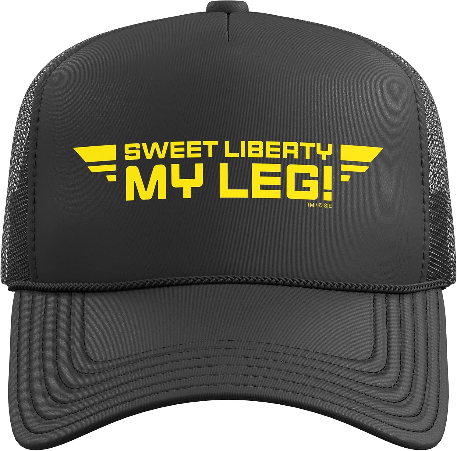 Helldivers 2 Sweet Liberty My Leg Video Game Trucker Hat with Adjustable Mesh Back