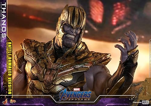 Miniatura 7 de HOT TOYS 1/6 Avengers: Endgame MMS564 Thanos Battle Versión dañada