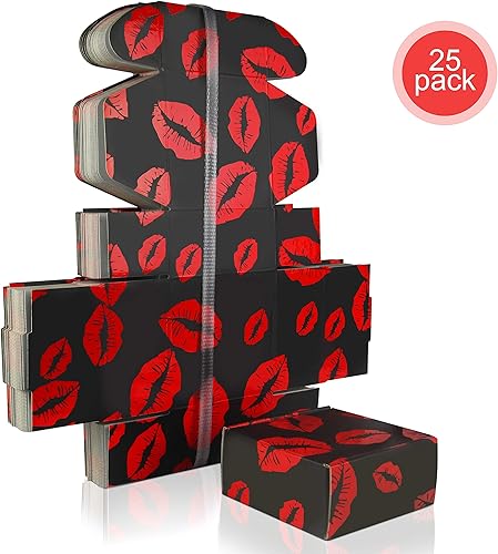 Miniatura 3 de Paquete de 25 cajas de envío de 4 x 4 x 2 pulgadas, cajas de regalo de San Valentín para el día de la madre, cajas de cartón corrugado, cajas de