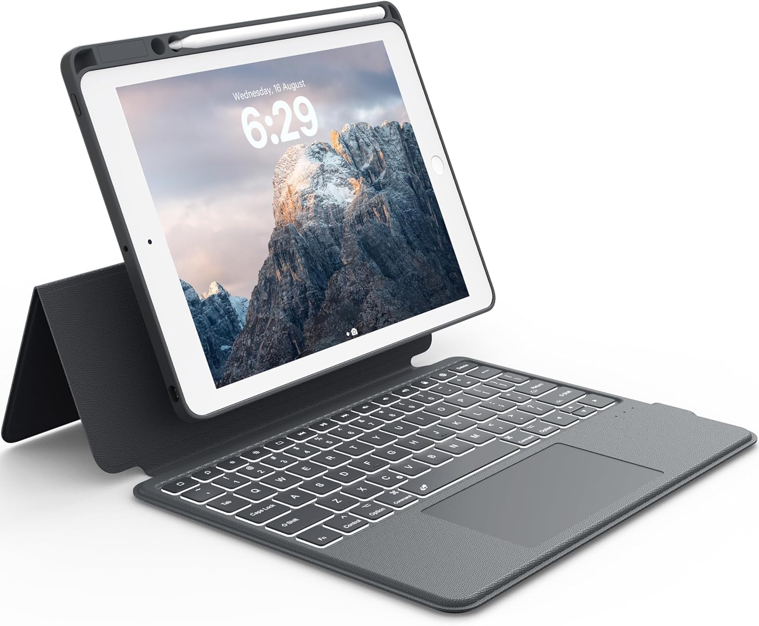 CHESONA Rugged Keyboard Case for iPad 9th 2022/8th/7th Generation