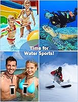 Vista 7 de Funda impermeable bolsa seca universal impermeable compatible con iPhone 13 Pro Max1211XRGalaxy S22S21 de hasta 70 pulgadas bolsa de teléfono