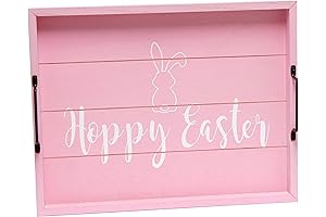 Elegant Designs Hoppy Easter Serving Tray