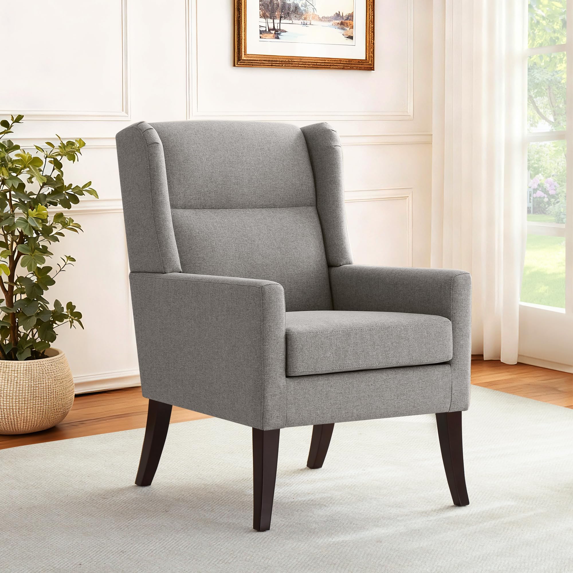 Zihanhome High Back Accent Chair