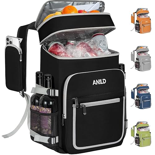 ANILD Insulated Leak Proof 40-Can Backpack Cooler