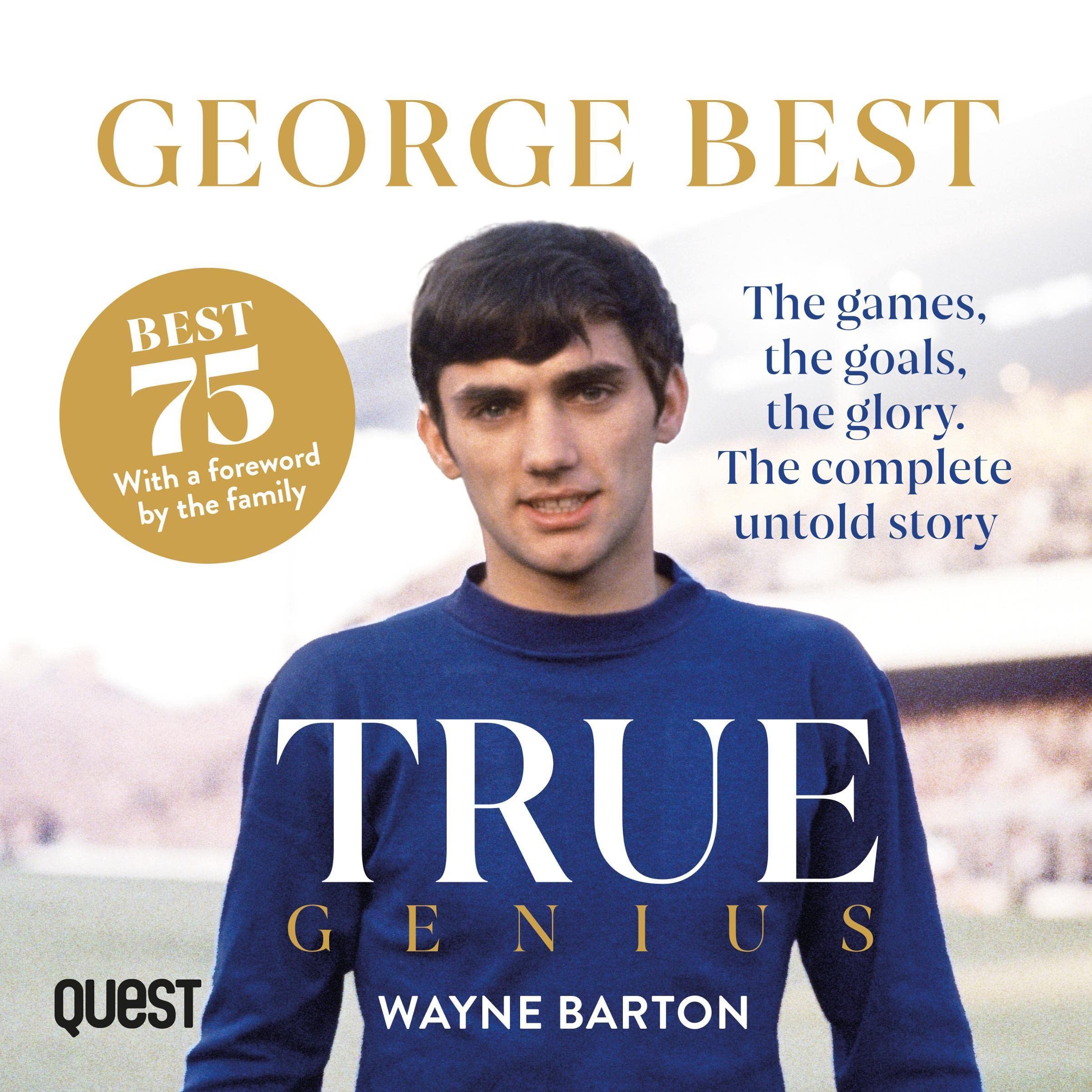 Cover art for George Best: True Genius