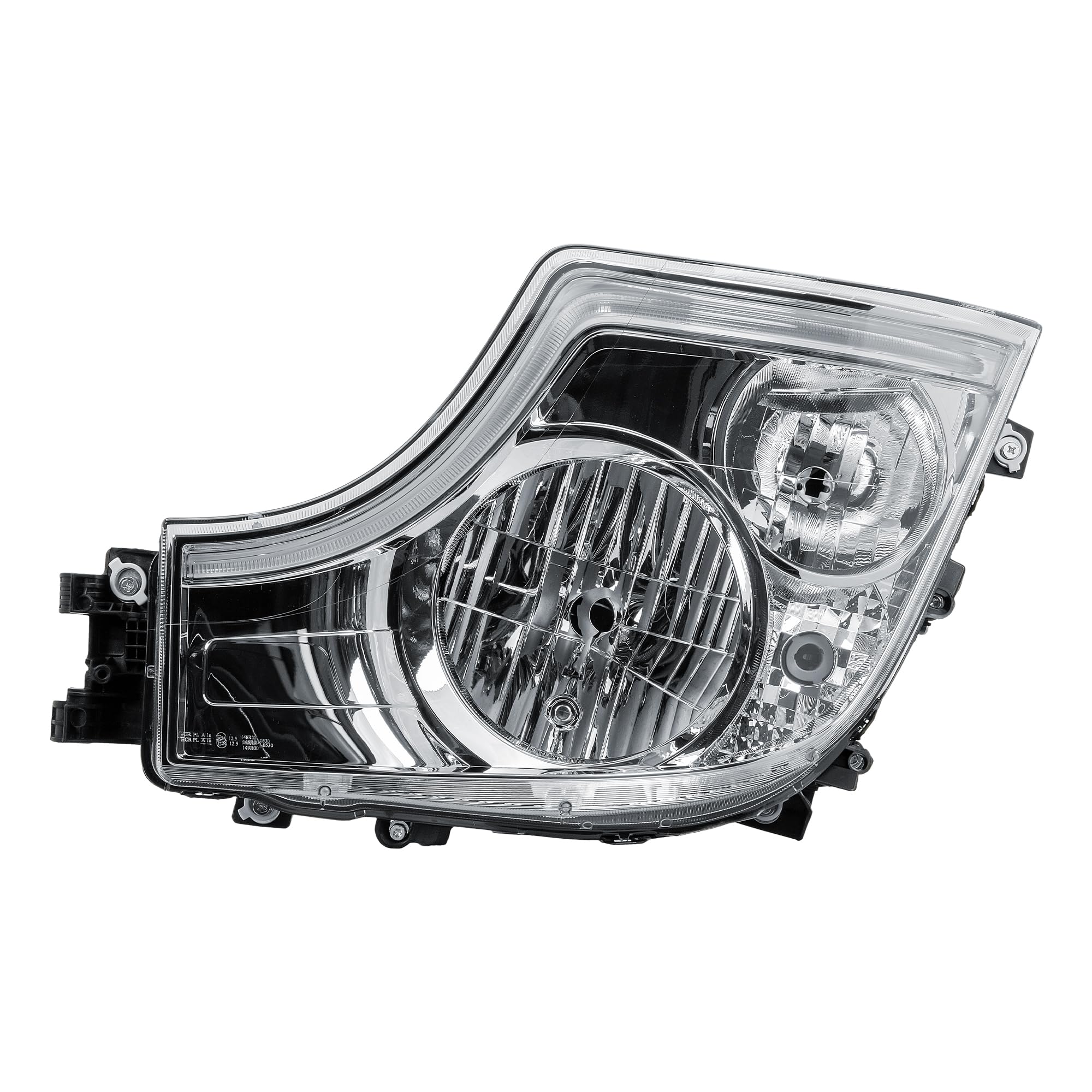 LONGLING Zamiennik 24 V lewy reflektor elektryczny z oświetleniem LED do jazdy dziennej Mercedes Actros MP5