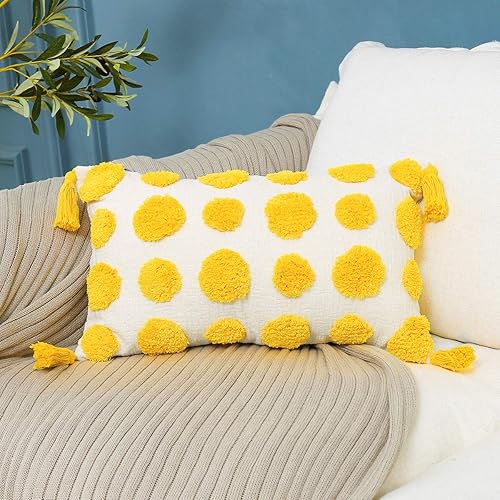 PLWORLD - Juego de fundas de almohada boho