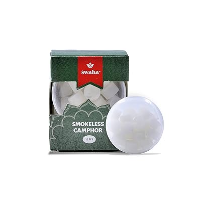 Swaha Smokeless Camphor for...