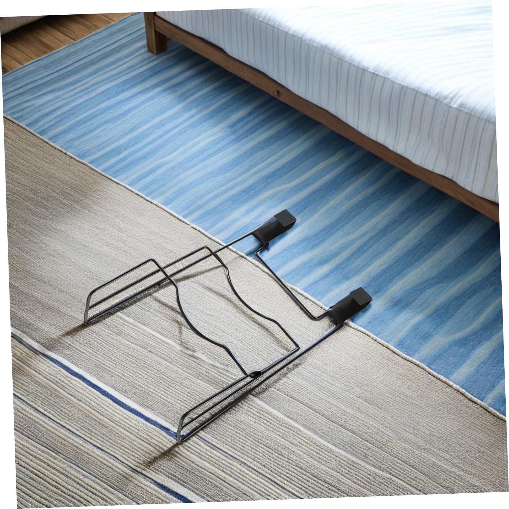VANZACK Topfdeckelhalter 2 Stück aus Eisen für Schranktüren, Schwarz