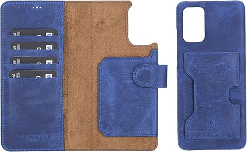 Miniatura 183 de Venito Funda tipo cartera para iPhone 15 con tarjetero y bloqueo RFID, funda de cuero para teléfono, funda desmontable de 6.1 pulgadas, Florencia