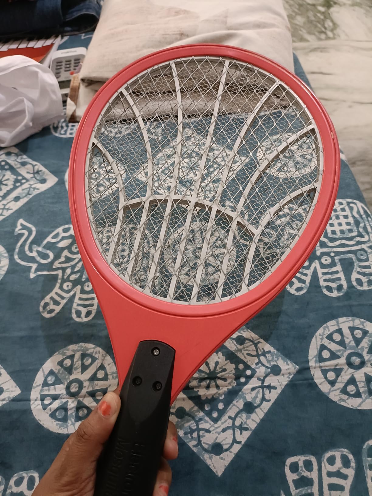 GIGAWATTS Attack Mosquito Racket Electric Insect Handheld Fly Swatter ...