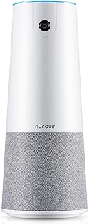 NUROUM C20 HD 1080P Conference Webcam, Video Conference Camera with Mic and Speaker, All-in-1 Ultra Wide-Angle 100° Webcam with Microphone, 13ft Voice Pickup, AI Noise-Cancellation, USB Plug&Play
