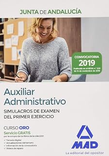 Auxiliar administrativo de la junta de andaLucía. Simulacros de examen