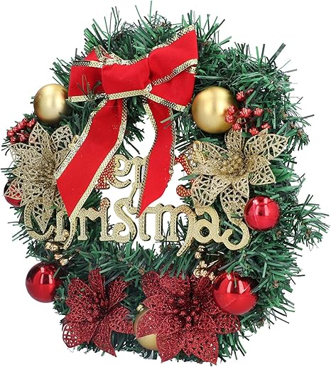 Amazon Co Jp クリスマス花輪 永遠の意味 クリスマスリース 結婚式 お祝い 部屋飾り おもちゃ